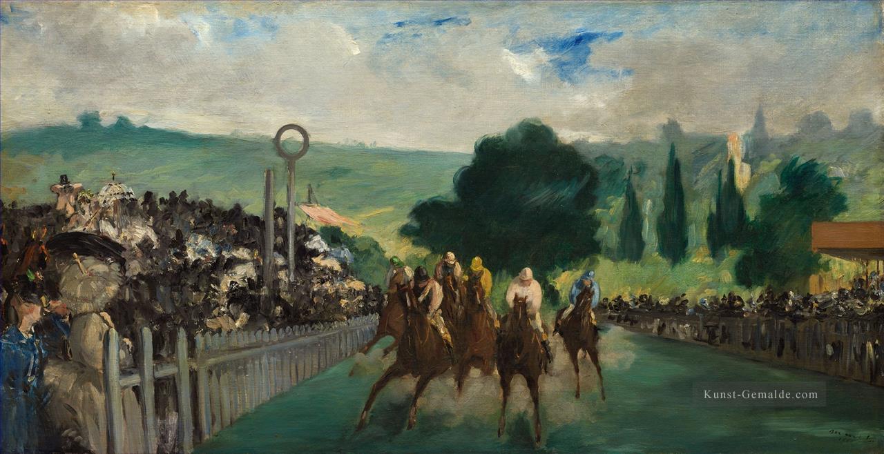 Rennstrecke in der Nähe von Paris Realismus Impressionismus Edouard Manet Ölgemälde